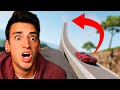 DRIVING OFF A CRAZY HIGHWAY RAMP?! (BeamNG Drive)