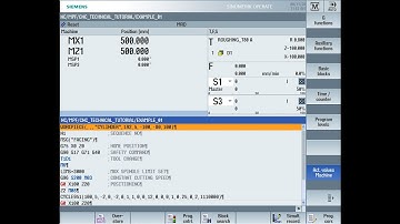 Drilling Cycle(Simple & Peck Drilling)/Cycle 83 In Siemens 828D in Hindi