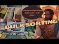 Pokemon Bulk Card Sorting - just some chill vibes