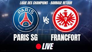 🔴PSG - FRANCFORT / LIVE⚽/ BARRAGE RETOUR - WOMENS CHAMPIONS LEAGUE🏆- COMMENTÉ #uwcl #womensfootball