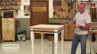 High Top Table Leg Idea