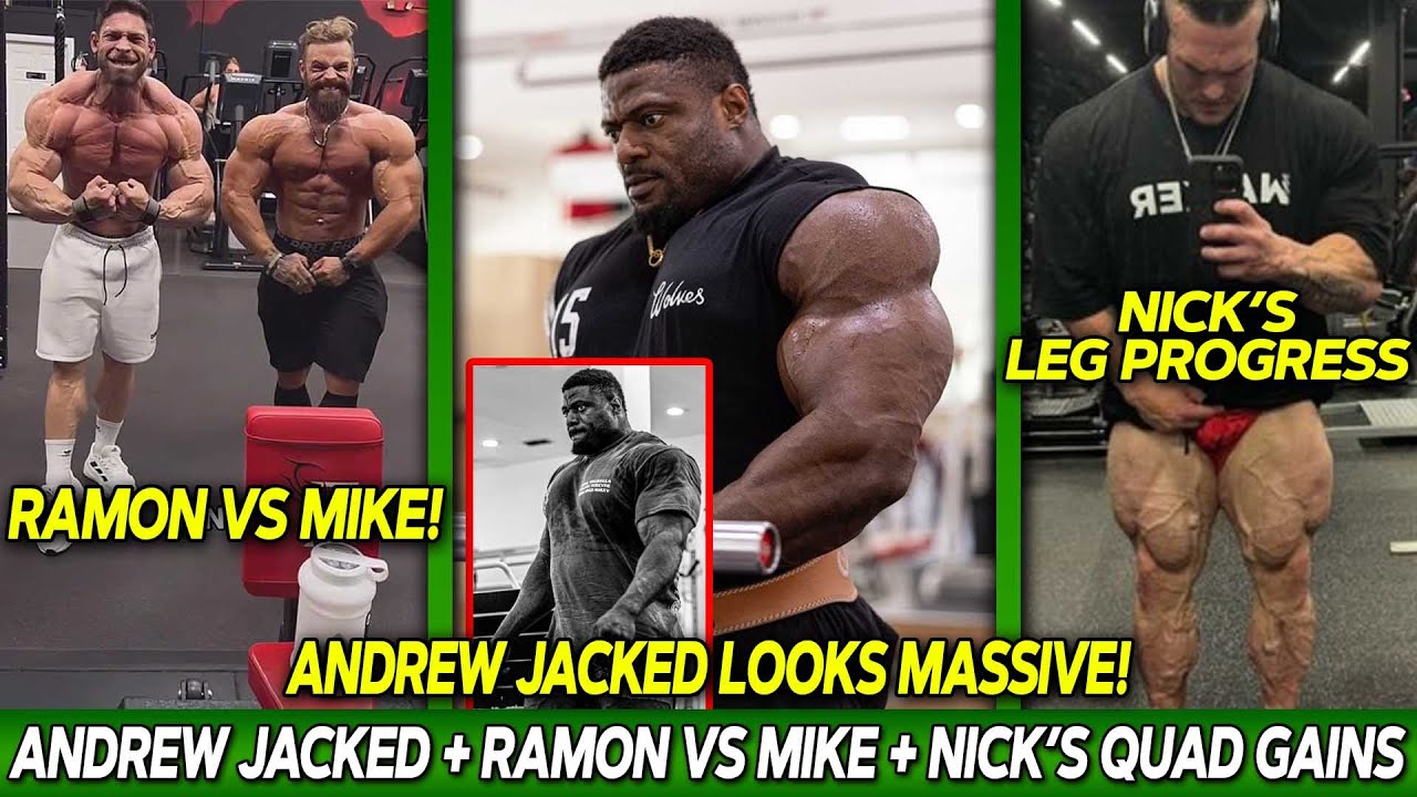 Nick Ramon Andrew Jacked is MASSIVE 3 Weeks Out of 2024 Mr Olympia! + Nick Walker ...
