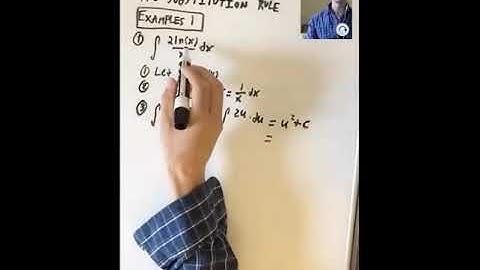 The Substitution Rule Examples 1 (Calculus 2: Lecture 6 Video 2)