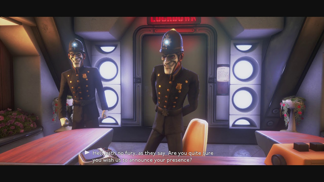 We Happy Few - Act ll Connect the Dots: Haworth Labs: Sally Boyle Talks To Dr Verloc Cutscene (2018)