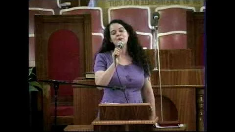 Joyce Castro Singing Amazing Grace