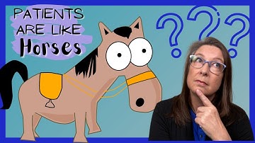 How non-compliant patients are like horses....