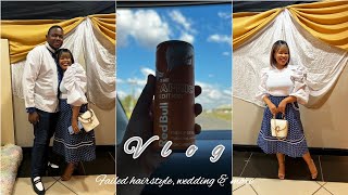 Vlog: Gift Shopping| Failed hairstyle| Sotho wedding celebration 🎉🎉