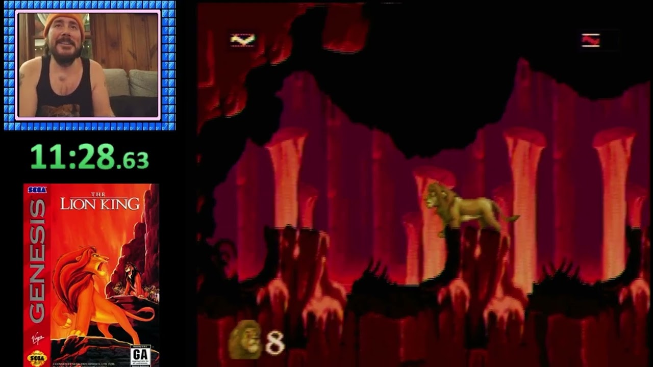 The Lion King (Genesis) {16:28} Any% Easy