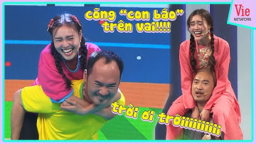 Ông chú Tiến Luật và 1001 khoảnh khắc lặc lìa khi phải cõng nguyên "con báo" tên Nọc Nọc trên lưng