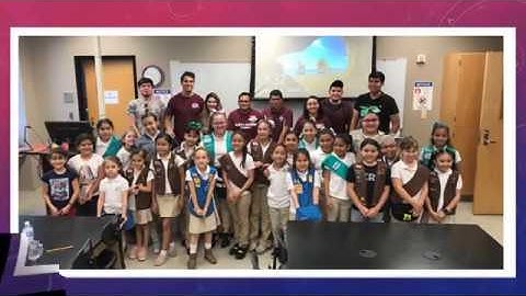 TAMIU MSEIP-ESIRE Robotics and Engineering Day for Girl Scouts of Laredo