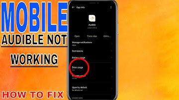 ✅  How To Fix Audible Not Working On Mobile 🔴