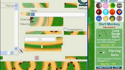 how to hack bloons tower defense 3 with cheat engine 5.6