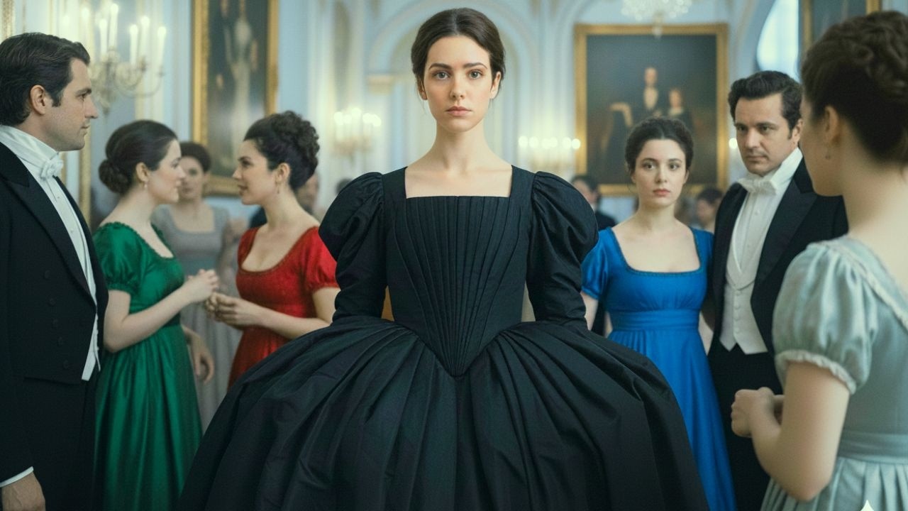 🖤👑 THEY DRESSED HER IN BLACK TO SHAME HER... UNTIL THE DUKE CHOSE HER IN FRONT OF EVERYONE.