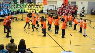 Brown Elementary 4th Grade Program (12-17-14) Angels We Have Heard On High