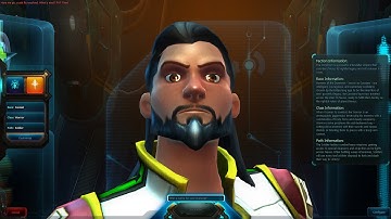 Wildstar Cassian Male Character Creation