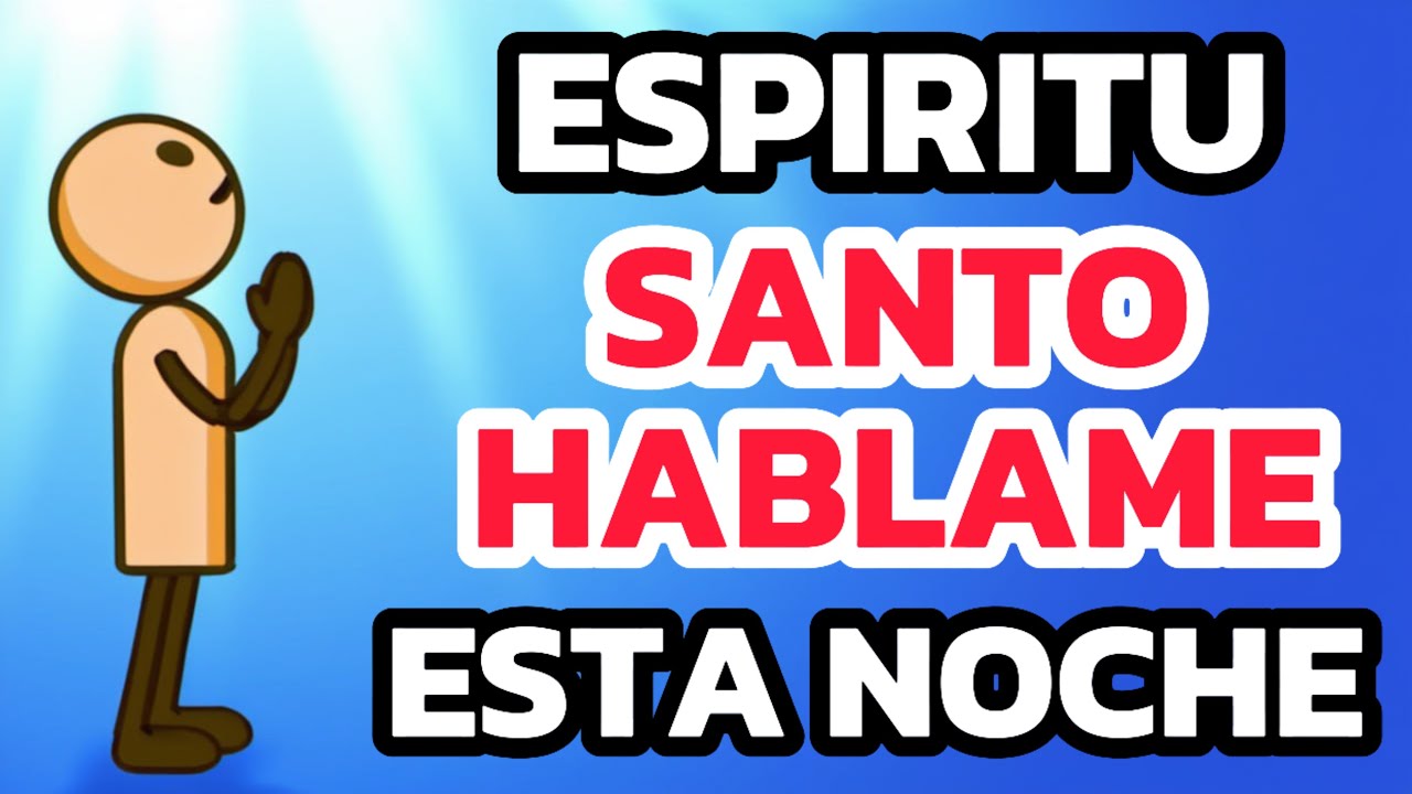 Cómo HABLAR con el ESPÍRITU SANTO antes de DORMIR // APRENDE AHORA