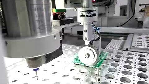 Automatic PCB separator, PCB depaneling machine, V-cut PCB separator, dual PCB singulation machine