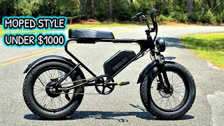 REALLY? MOPED STYLE E-BIKE UNDER $1000? | Meelod Moped Style E-bike