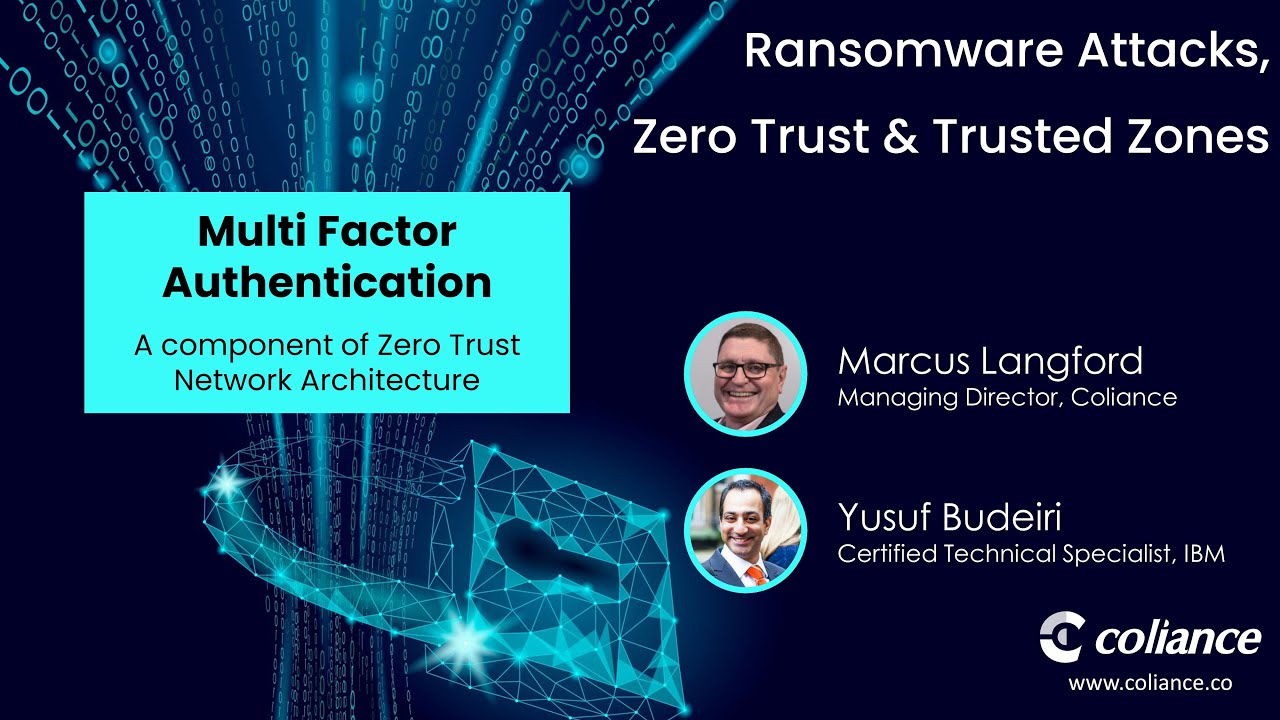 Zero Trust Series by Coliance - 06 - Multi Factor Authentication - Zero ...