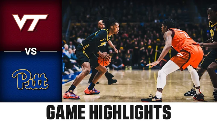 Thrilling Game Highlights: Virginia Tech vs. Pitt | ACC Men's Basketball
