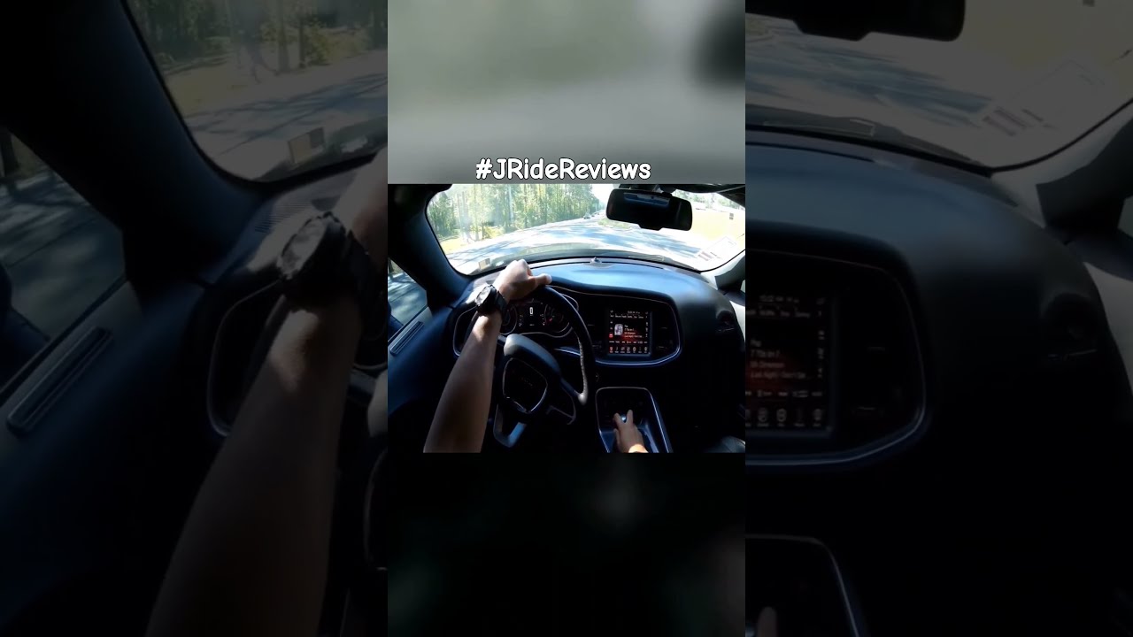 Enjoy The Sounds Of Driving A Manual R T Dodge Challenger
