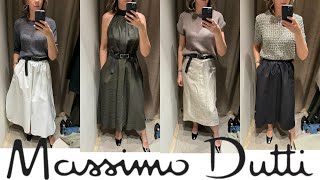 Massimo Dutti New Collection 2024 Try on Haul