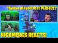 NICKMERCS MINDBLOWN watching Ghost Aydan DOMINATE PC Pros during Fall Skirmish!