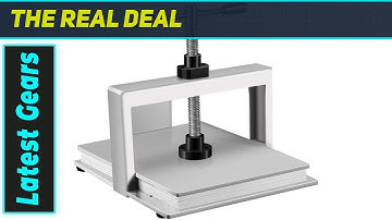 A4/A3 Book Binding Press: The Ultimate Manual Flat Paper Binder!