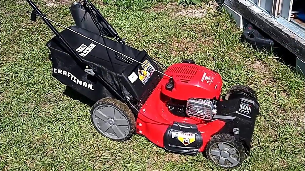 Craftsman M230 Lawnmower Review - YouTube