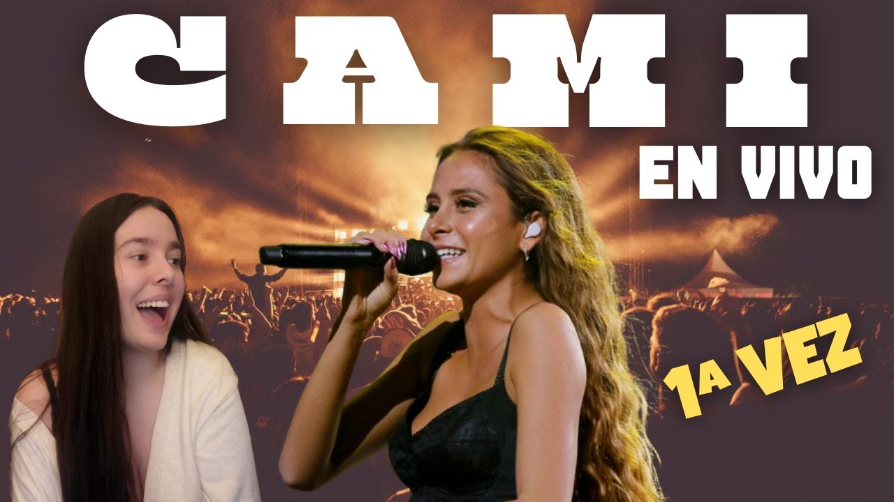 ESPAÑOLA REACCIONA a CAMI GALLARDO por primera vez en MOVISTAR ARENA