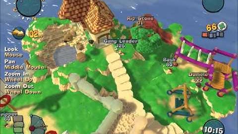 Worms Ultimate Mayhem 3D Revival Campaign Walkthrough Mission 19