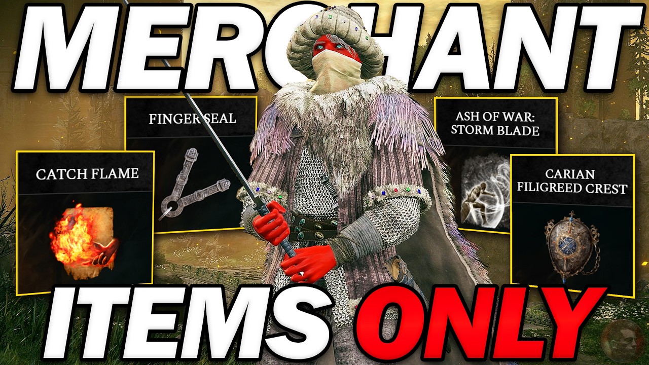 Elden Ring, but I can ONLY use items I can buy!