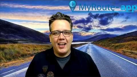 Les 5: Routes exporteren via MyRoute-app
