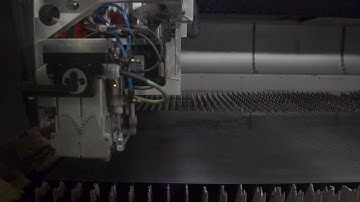 Salvagnini L3 Fiber laser 4000W at DELHEZ, Belgium