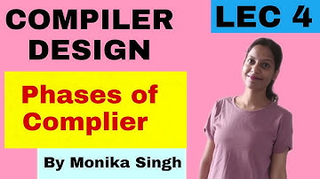 COMPILER DESIGN Lecture-4 (Various Phases discussion)