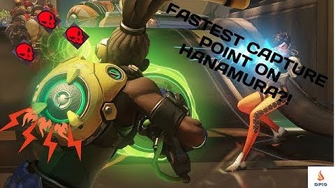 FASTEST POINT CAPTURE ON HANAMURA?! *under 2 minutes* INSANE LUCIO PLAY! - Overwatch Origins Edition