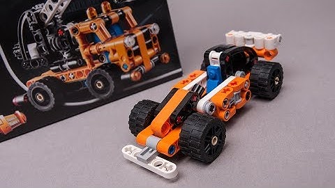 LEGO Technic tutorial for 42088 C model FORMULA 1 car moc