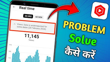 views data is underreported for some dates (20 February 2024) |  yt studio problem solved