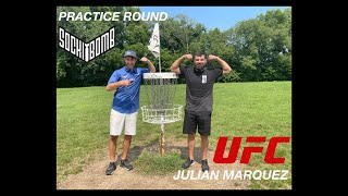 Practice round with UFC fighter Julian Marquez!!!