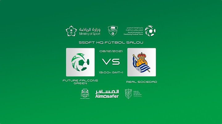 FULL MATCH | SAUDI FUTURE FALCONS GREEN 2 - 1 REAL SOCIEDAD
