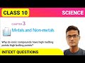 Why do ionic compounds have high melting points high boiling points?