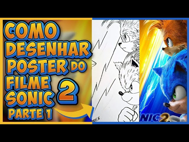 Sonic 2: os novos cartazes