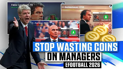 Stop Wasting COINS on Managers in eFootball – Do THIS Instead