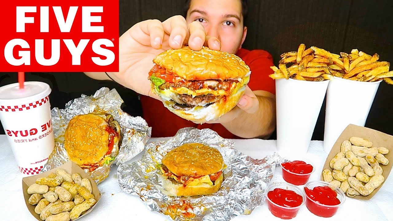 Five Guys • MUKBANG