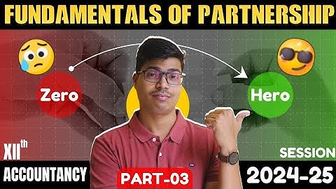 Partnership Fundamentals | Part 3 Interest on Drawings All Cases | Class 12 Accounts Session 2024-25