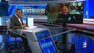 Houston Newsmakers: Houston police chief defends against crime, manpower restraints