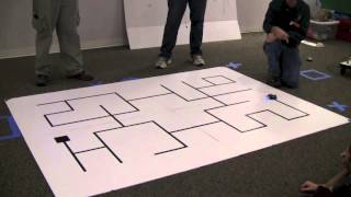 Line Maze at the 2014 AHRC Robot Rally