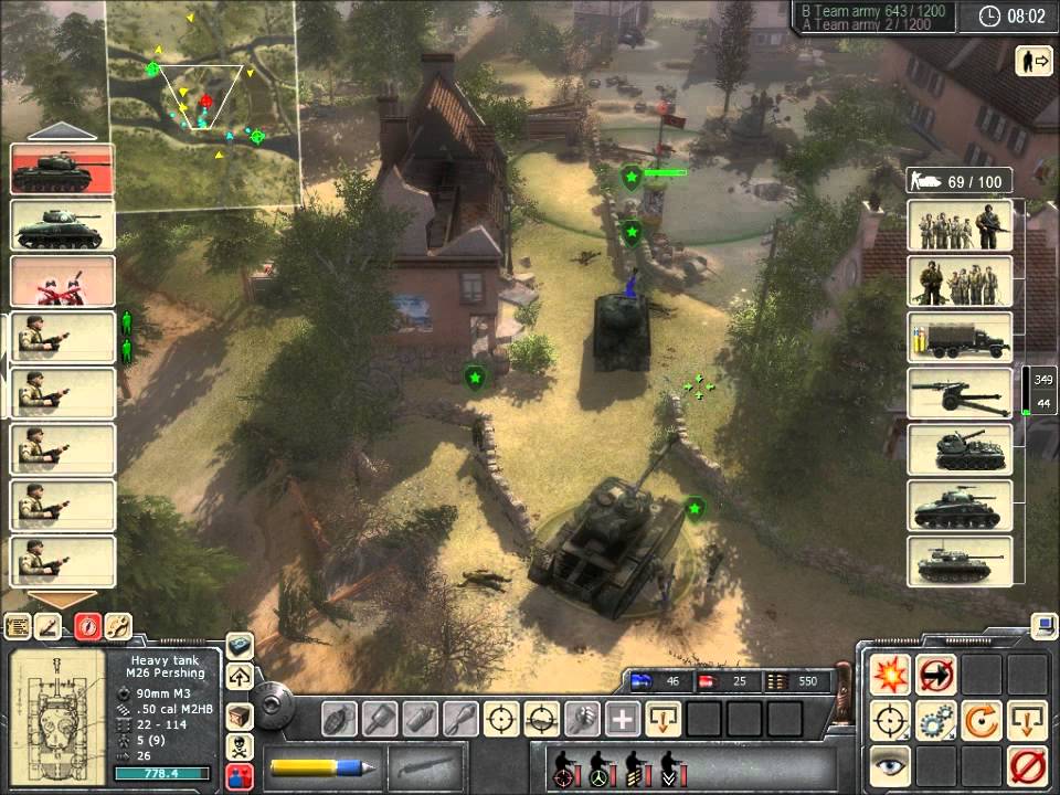 Men of War Online Battle #147: USA vs Germany (Live-Commentary) - YouTube