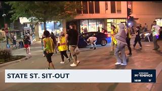 Sit out at State Street following man's death
