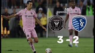 No Messi No Problem Inter Miami Wins Vs Sporting Kansas City  32  Highlight September 9 2023 